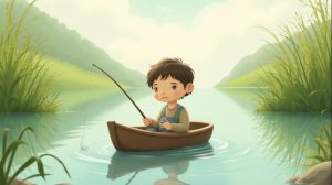 ДЕТСКАЯ СКОРОГОВОРКА про маленького рыбака (на французском языке)