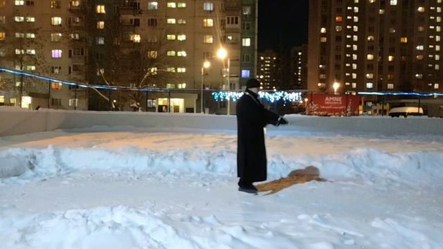 Вечерняя разминка с двуручным мечом МяоДао