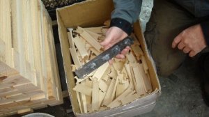 Зимовка. Сверловка боковых планок.