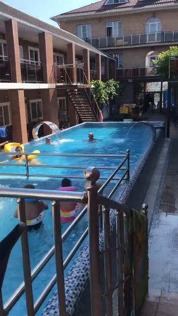 Джемете Гостевой дом Оазис бассейн