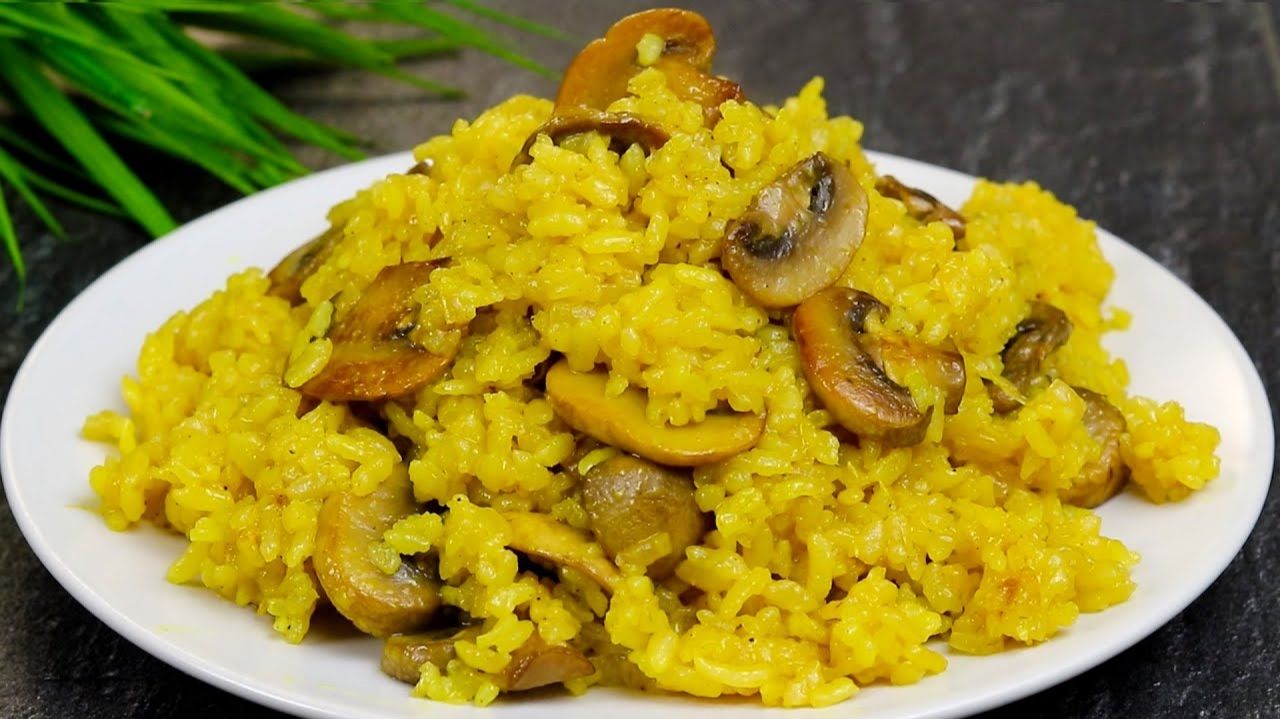 Никакого мяса не надо. Вкусная рисовая каша в сковороде. смотреть онлайн