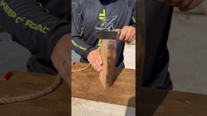 Лучший охотничий нож - жёсткий тест