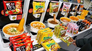 Лучшие 17! Популярные мастера ночной уличной еды в Корее! Видео о вкусной еде /Корейская уличная еда