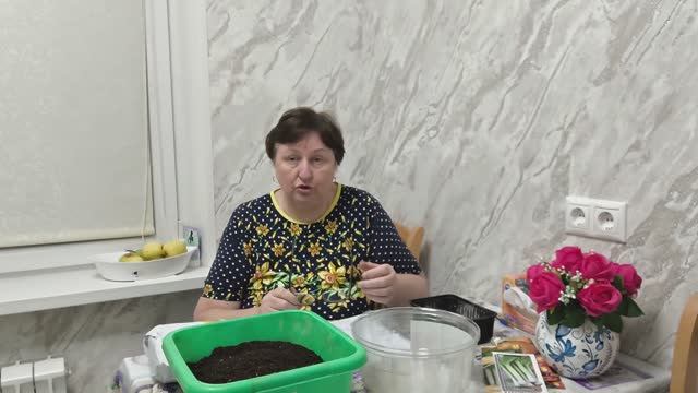 Готовим рыхлый питательный грунт для рассады. смотреть онлайн