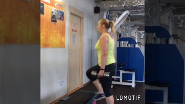 Очередная тренировка моего клиента Ольги