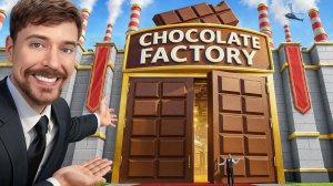 $1,000,000,000 Chocolate Factory Tour @Mrbeast Экскурсия на шоколадную фабрику за 1000000000 долларо
