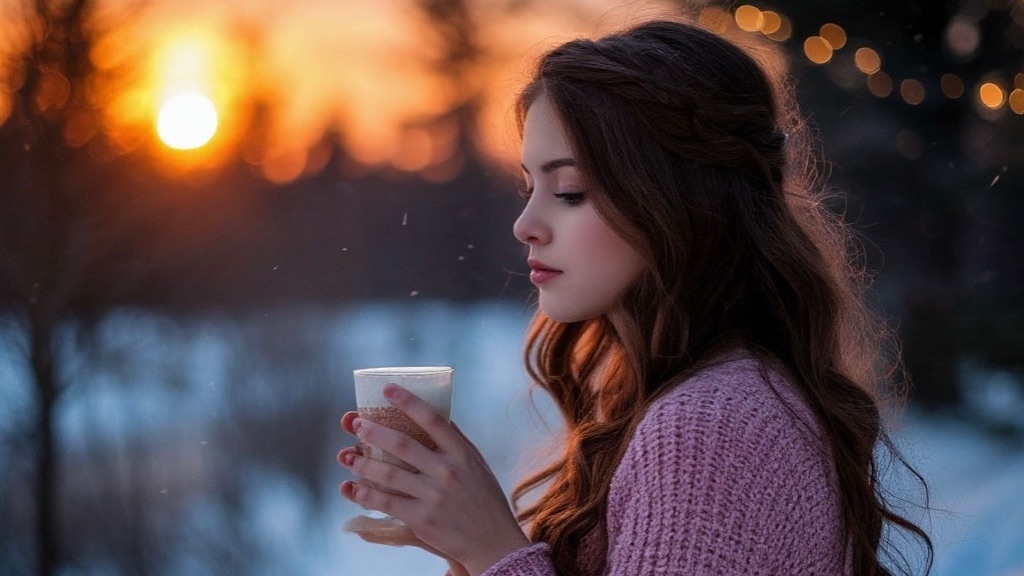 January evening January evening