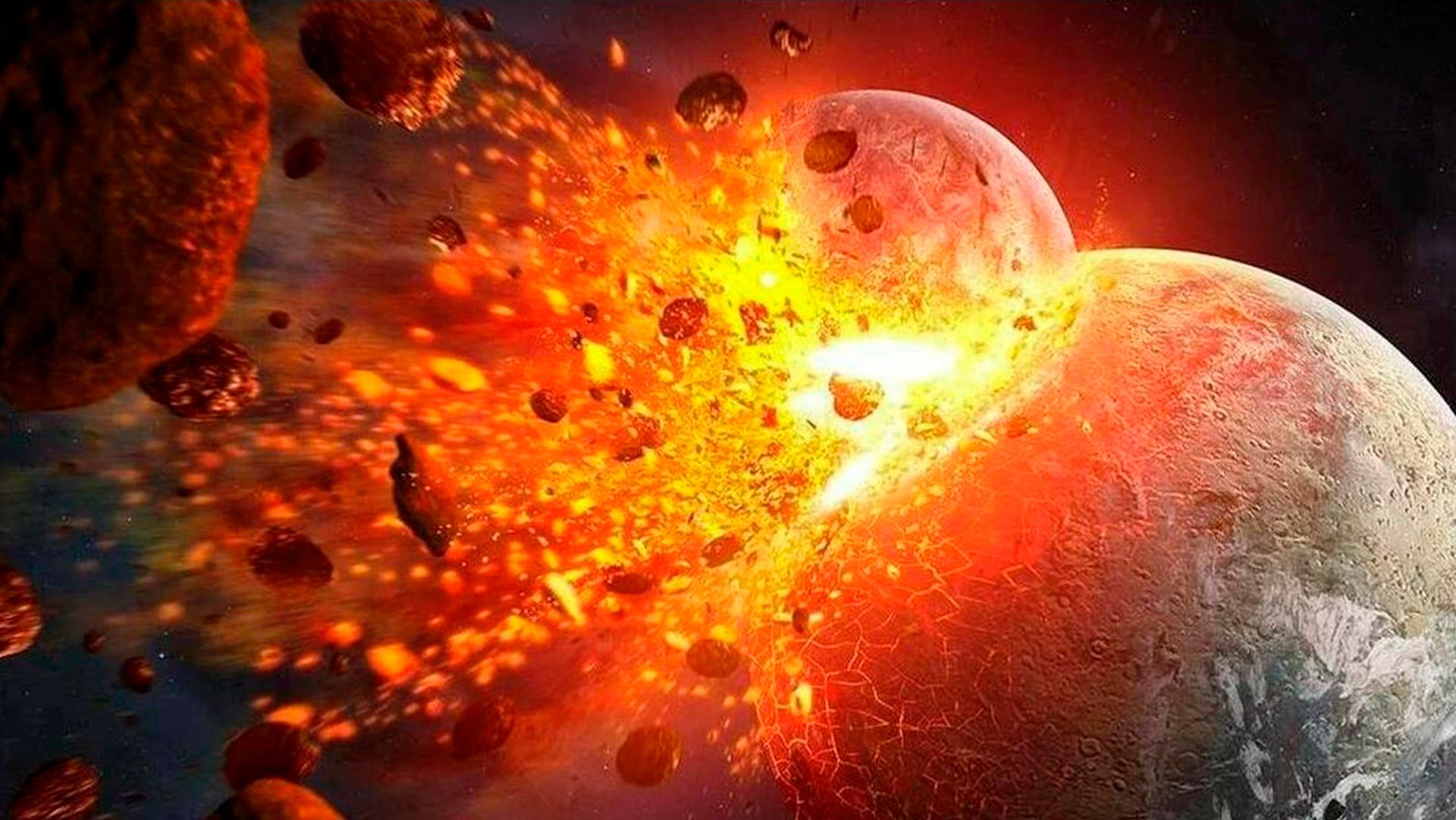 Новая теория происхождения Луны.