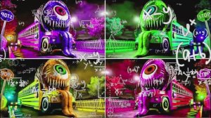 🚌 ШКОЛЬНЫЙ АВТОБУС‑ПРОКАЗНИК! ✨ МУЛЬТИКИ: весёлые приключения на колёсах!  Залипательно‑смешно!