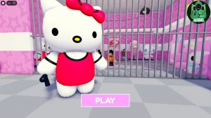 Побег из тюрьмы Барри от Hello Kitty #роблокс #roblox