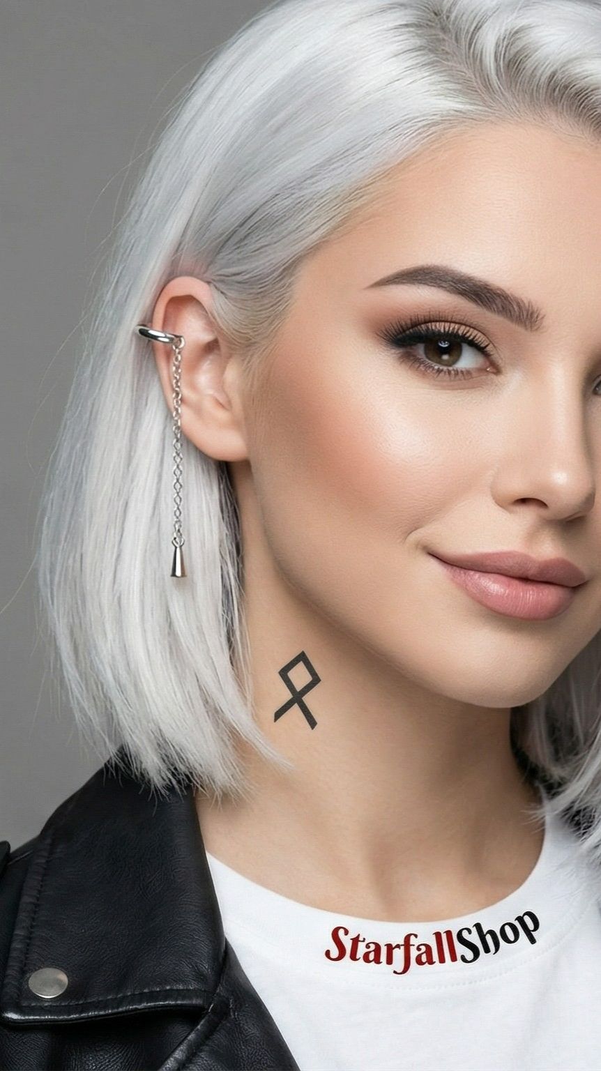 Кафф без прокола "Капля" от StarfallShop