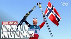 Норвегия на зимних Олимпийских играх: 405 медалей и самые легендарные моменты!