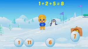 Весёлый способ для школьников научиться складывать — развивающий мультфильм.