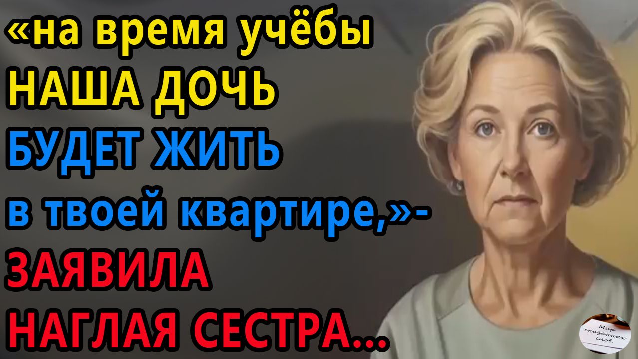 Истории из жизни|На время учебы наша дочь будет жить в твоей|Жизненные истории смотреть онлайн