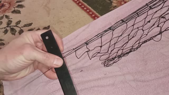 вязание сетей, узлы для вязания сети