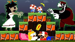 🧟🧟♂️🧟♀️Марио и принцесса Пич играют в прятки в лабиринте зомби 🧟