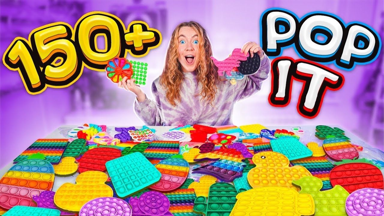 Я стала ПОПЫТЕРКОЙ😱 МОЯ КОЛЛЕКЦИЯ ПОП ИТ И СИМПЛ ДИМПЛ !