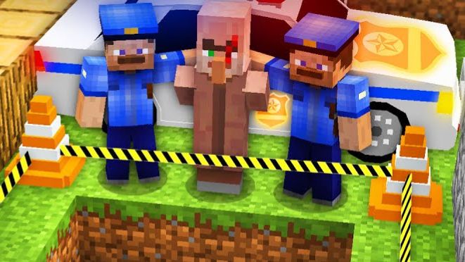 ЖИТЕЛЬ СКРЫВАЛ ЭТО ОТ ПОЛИЦИИ В МАЙНКРАФТ | Компот Minecraft смотреть онлайн