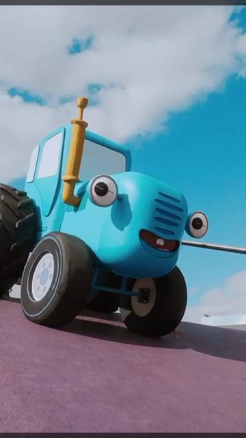 Синий трактор По полям #мультик #пополям #синийтрактор #kids (16)