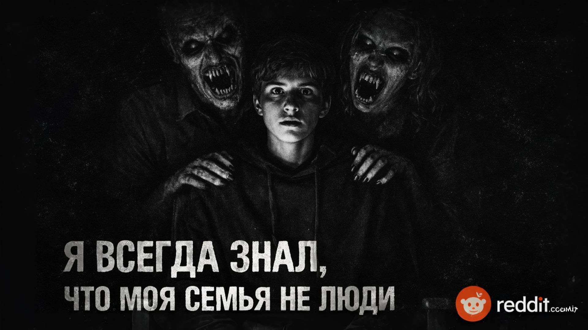 С Reddit. Я ВСЕГДА ЗНАЛ, ЧТО МОИ РОДИТЕЛИ - НЕ ЛЮДИ. Страшные истории на ночь. Страшилки на ночь. смотреть онлайн