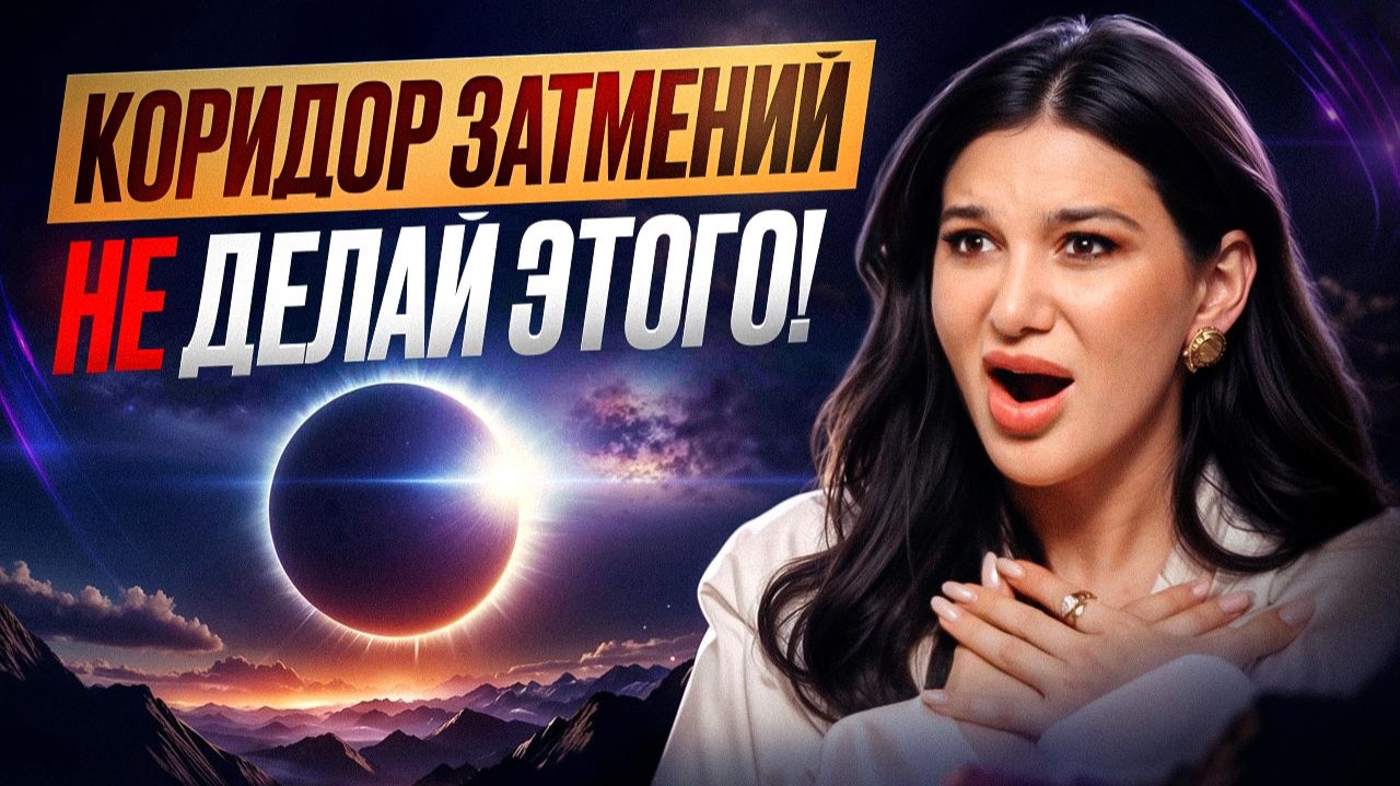 САМОЕ РЕДКОЕ ЗАТМЕНИЕ 2026 ГОДА! Как пройти его и НЕ СОЙТИ С УМА?