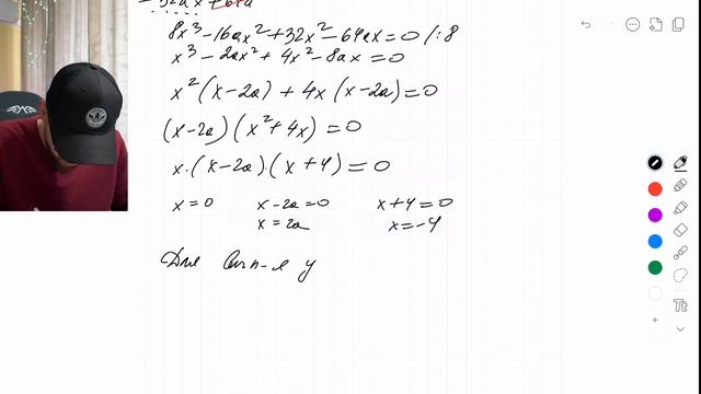 Найдите все значения параметра 𝑎, при каждом из которых уравнениеx 4-16×2+64a2 = x2+4x-8a — №14828