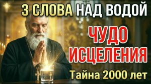 Вода ИСЦЕЛЯЕТ, если знать ЭТИ слова! СВЯТАЯ ВОДА дома за 30 секунд!