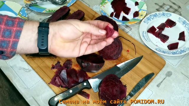 Дегустация ЖАБЫ Свёклы Краподин Древней Деликатесной — Crapaudine Beet в сравнении с Детройтской!