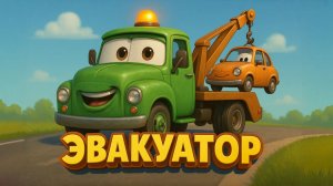 ДЕТСКАЯ ПЕСЕНКА ПРО ЭВАКУАТОР. ПЕСЕНКИ ПРО МАШИНКИ И ТЕХНИКУ