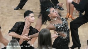 Краснов Никита и Сидорова Александра Румба латина  19 января 2025 Новосибирск