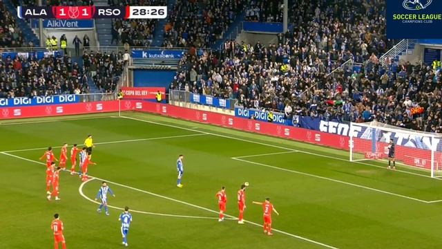 Алавес — Реал Сосьедад. Кубок Испании 1/4. смотреть онлайн