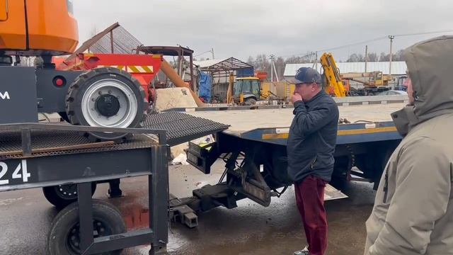 Отгрузка электрического коленчатого подъёмника с рабочей высотой 16 м смотреть онлайн