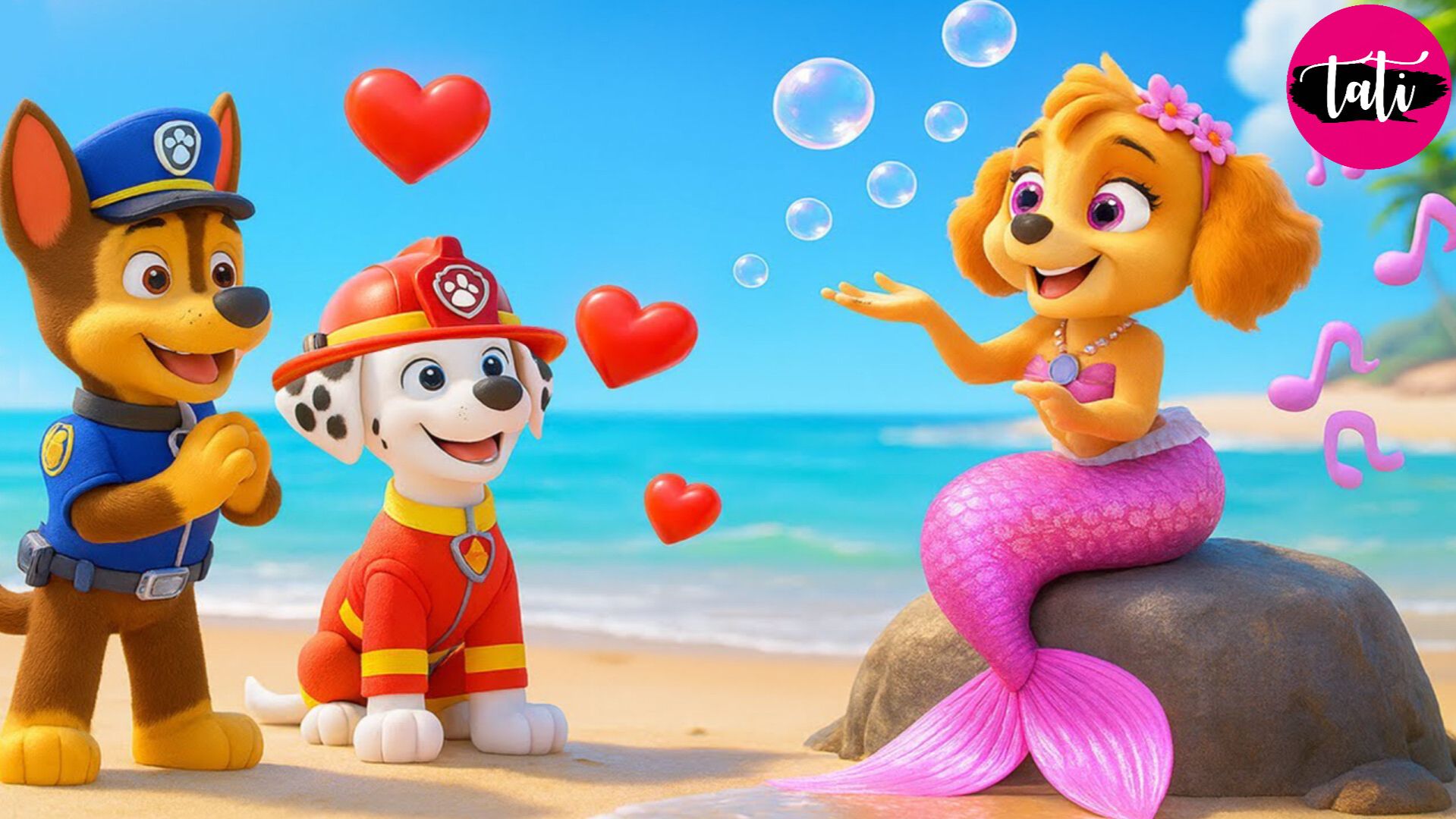 Щенячий патруль и Маршалл. Залипательное видео. Мультфильм для детей и малышей. Анимация 188 смотреть онлайн