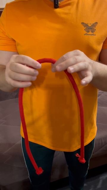 Фокус с веревкой