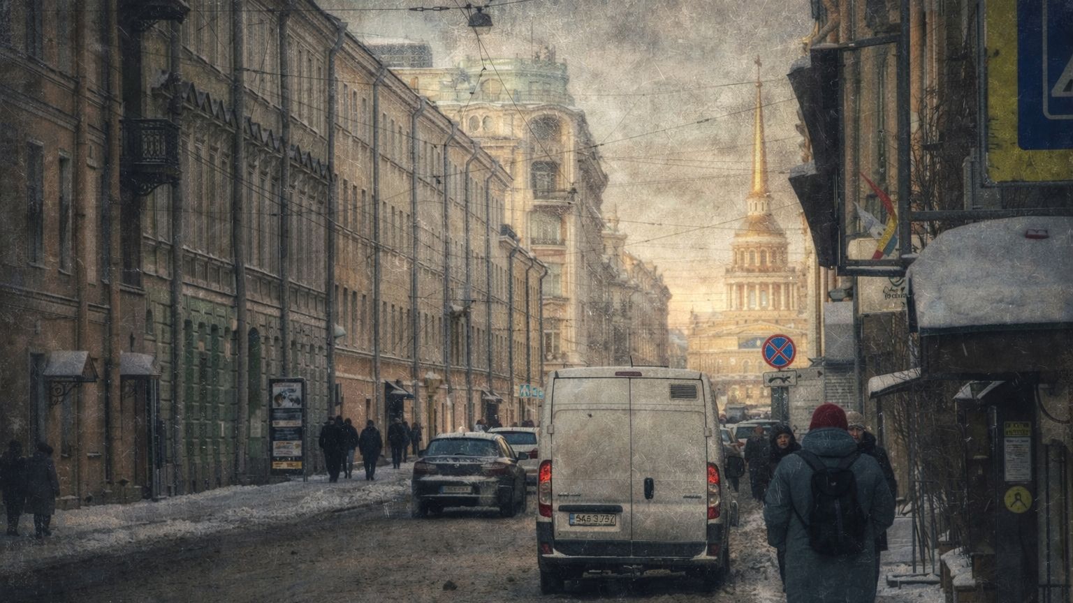 Солнечная прогулка в Питере. смотреть онлайн