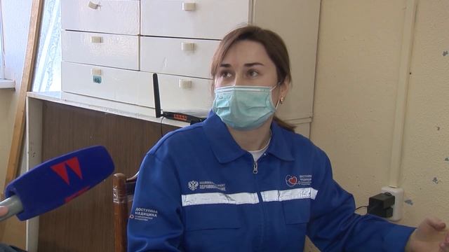 Жители села Татарское Маклаково прошли консультации врачей в «Поезде здоровья» смотреть онлайн