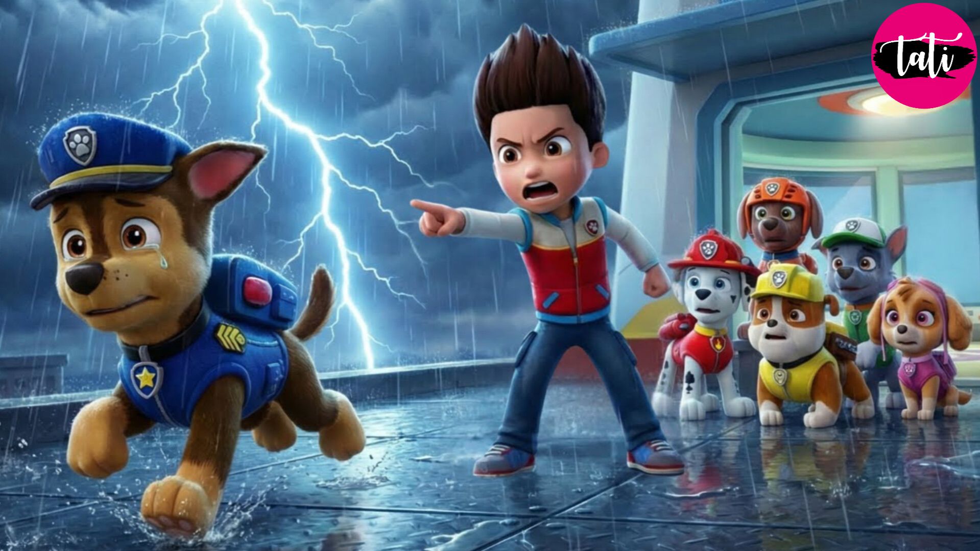 Щенячий патруль и Маршалл. Залипательное видео. Мультфильм для детей и малышей. Анимация 187 смотреть онлайн