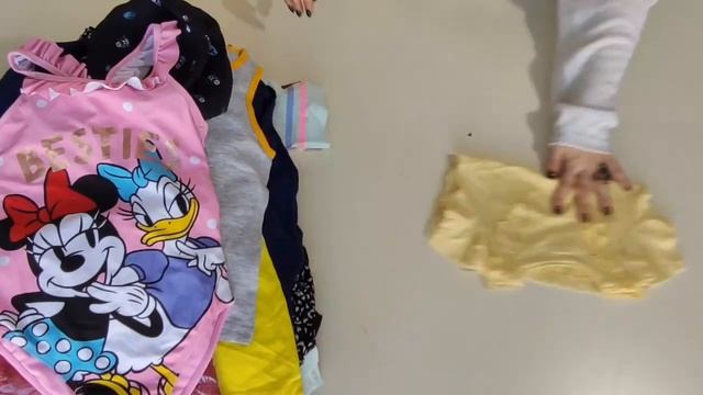 Лот 1956 Дети микс Германия Секонд(много новых) 1210р_кг 8,5кг 59ед