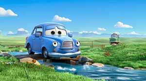 Синие машинки мультик