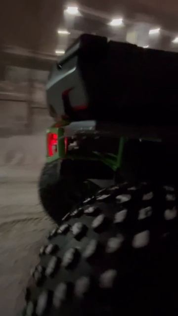 ПРОДАН  Квадроцикл NORD в Черном цвете на салатовой раме, выполнен под индивидуальный заказ клиента.