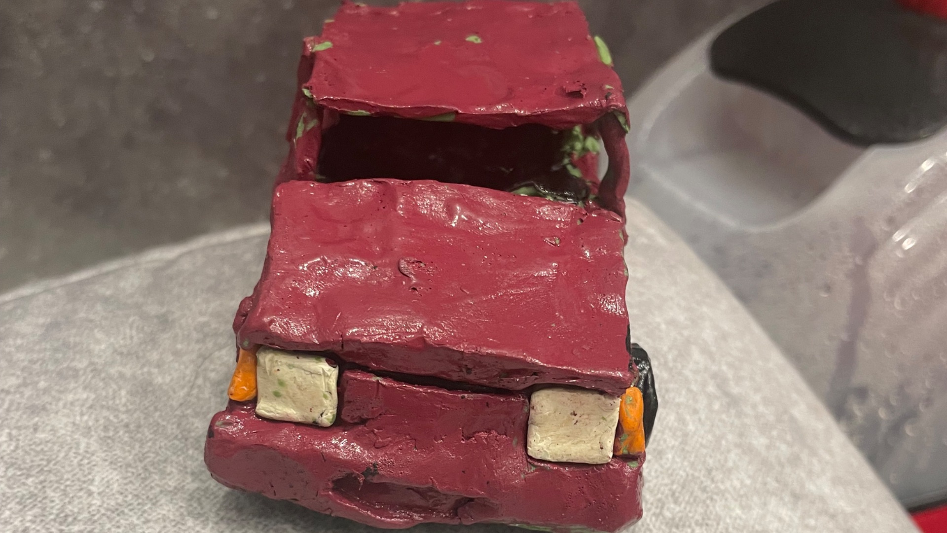 Я сделал заз 3102 славута из пластилина! Для лоб в лоб