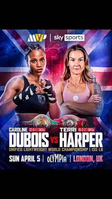 Дюбуа VS Харпер 05.04.2026 #shorts #керолайндюбуа #террихарпер #дюбуахарпер #бокс