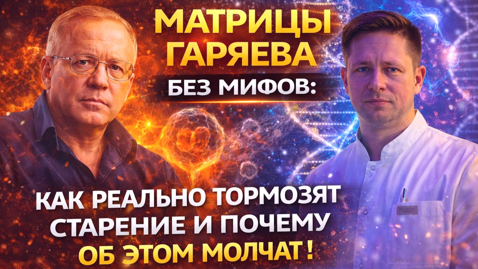 Матрицы Гаряева без мифов: как реально тормозят старение и почему об этом молчат ! смотреть онлайн