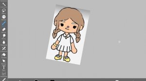 рисую персонажа