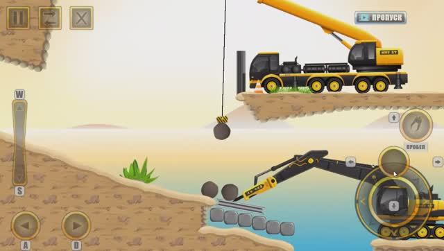 МУЛЬТИК. КРАН ЗАГРУЖАЕТ ГРУЗ В САМОСВАЛ. СТРИТЕЛЬНЫЕ МАШИНКИ. МУЛЬТИК. КРАН ЗАГРУЖАЕТ ГРУЗ В САМОСВАЛ. СТРИТЕЛЬНЫЕ МАШИНКИ.