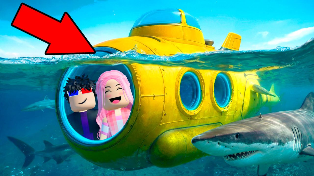 🤿КУПИЛИ И ПРОКАЧАЛИ ПОДВОДНУЮ ЛОДКУ В РОБЛОКС! ШЕДИ МЕН ROBLOX смотреть онлайн