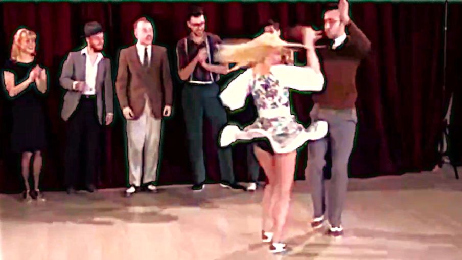 Танцуем Рок - н - ролл. #Танцы смотреть онлайн