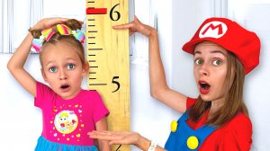 Песня ”Малыш хочет быть выше+Детские стишки и Песенки для детей Майя и Маша+Веселые детские песенки