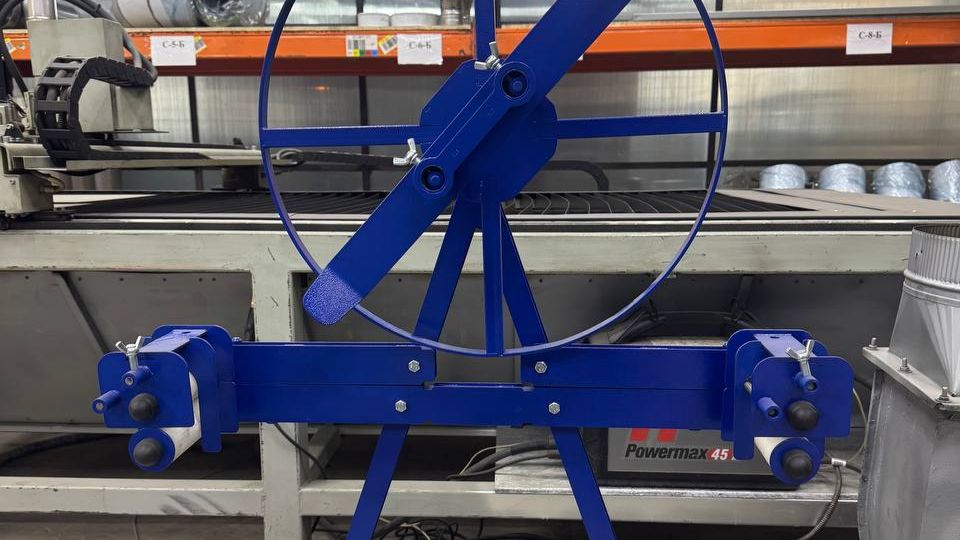 Станок для перекатки пожарных рукавов на новое ребро.Спец 01-РМ смотреть онлайн