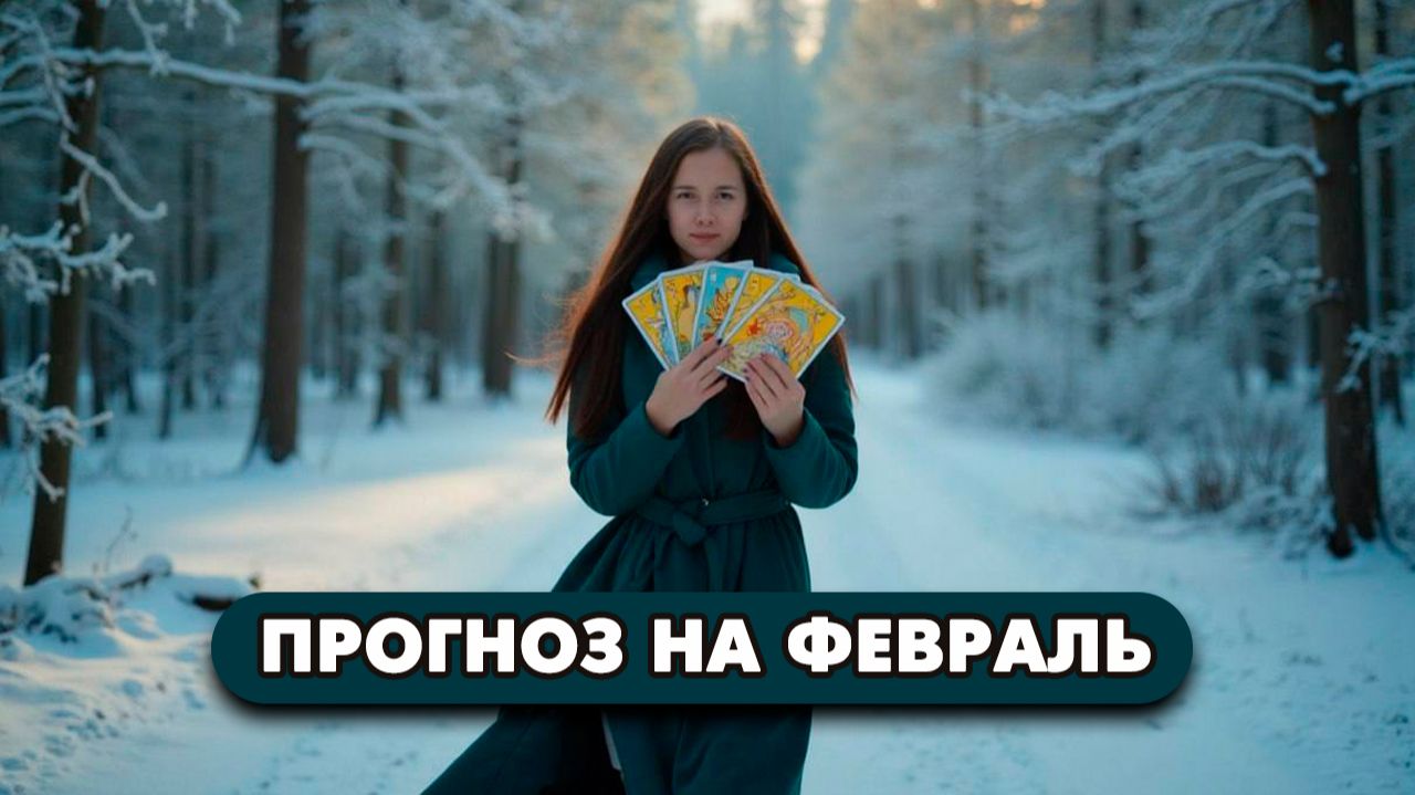 Прогноз на февраль 2026 года | ТАРО прогноз на месяц | Деньги • Отношения • Здоровье